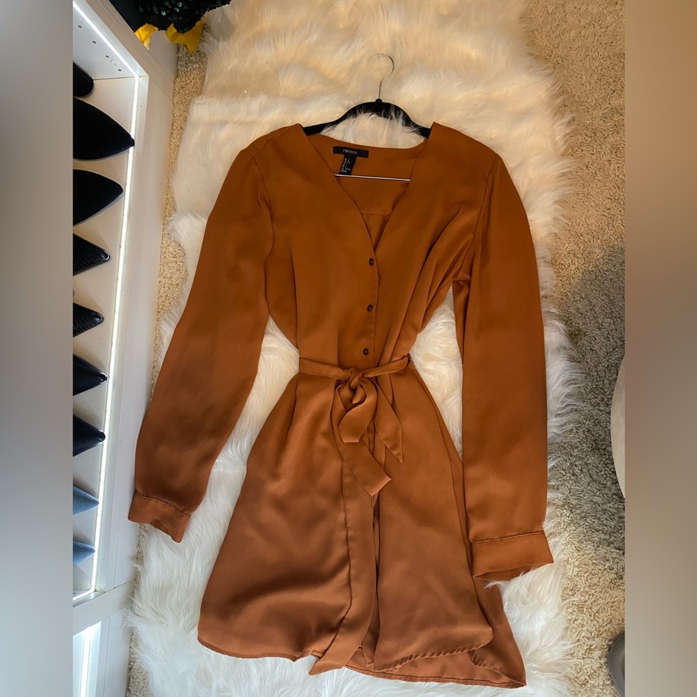 Button down shirt dress